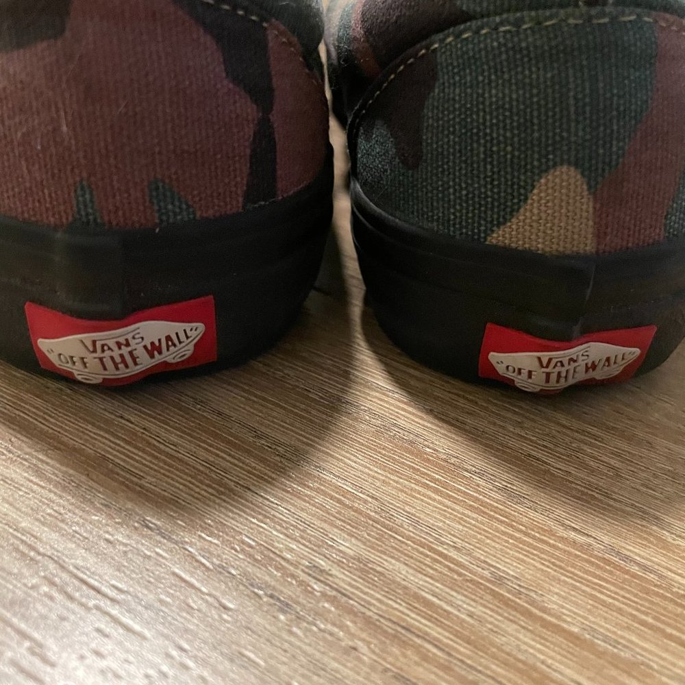 Vans Slip-On Pro Camo Black UltraCush HD Sneakers Women’s 7 - Picture 5 of 8